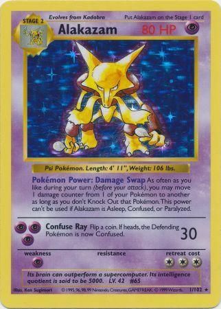 Alakazam (1/102) [Base Set Shadowless Unlimited] | Card Citadel