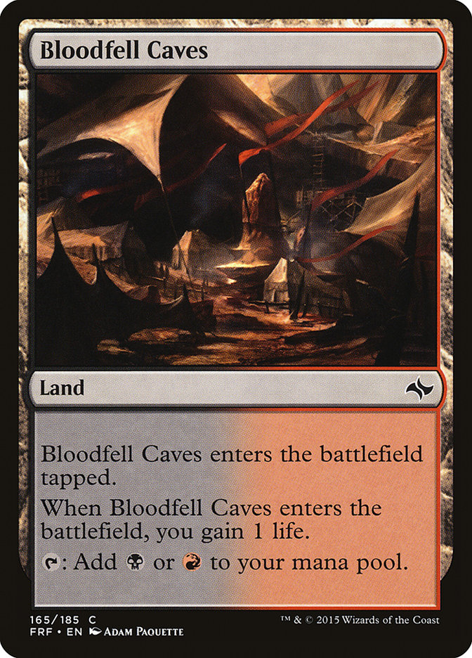 Bloodfell Caves [Fate Reforged] | Card Citadel