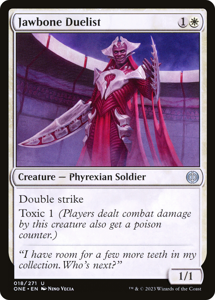 Jawbone Duelist [Phyrexia: All Will Be One] | Card Citadel