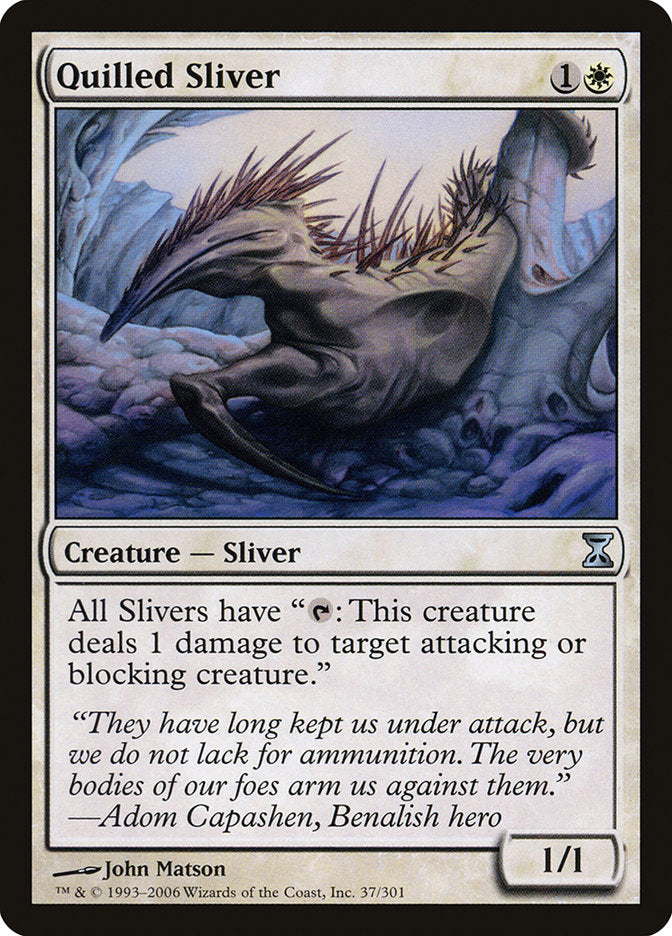 Quilled Sliver [Time Spiral] | Card Citadel