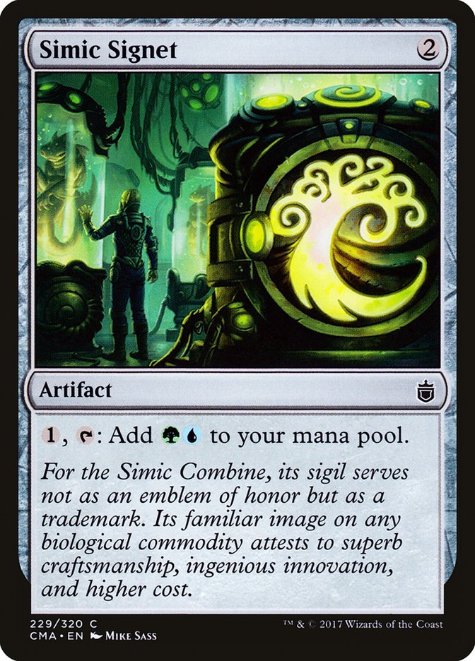 Simic Signet [Commander Anthology] | Card Citadel