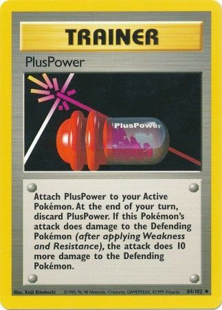 PlusPower (84/102) [Base Set Unlimited] | Card Citadel