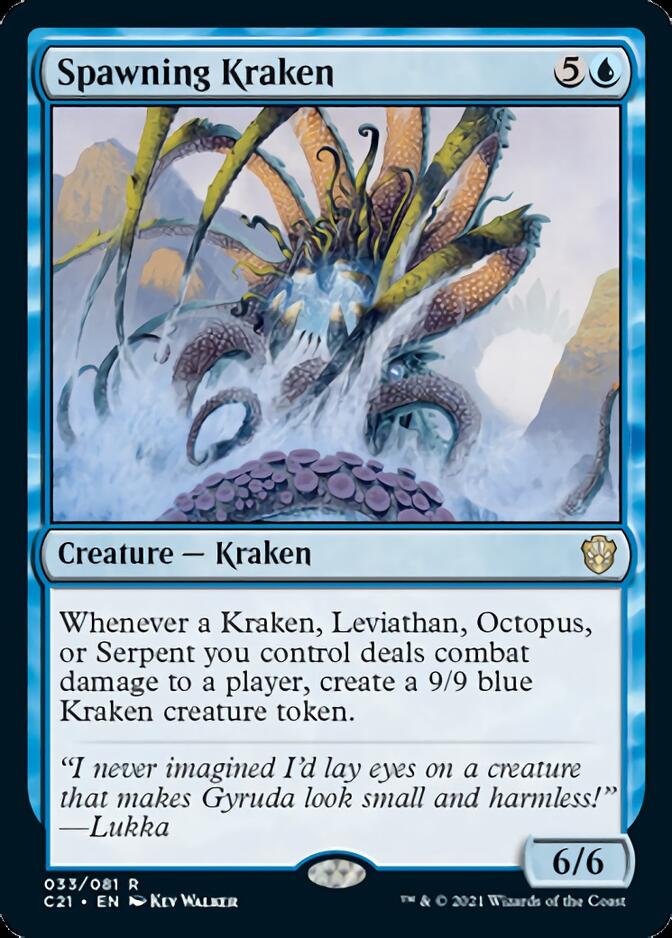 Spawning Kraken [Commander 2021] | Card Citadel