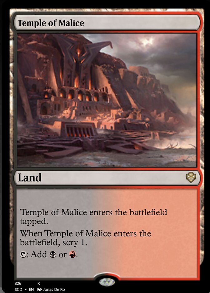 Temple of Malice [Starter Commander Decks] | Card Citadel