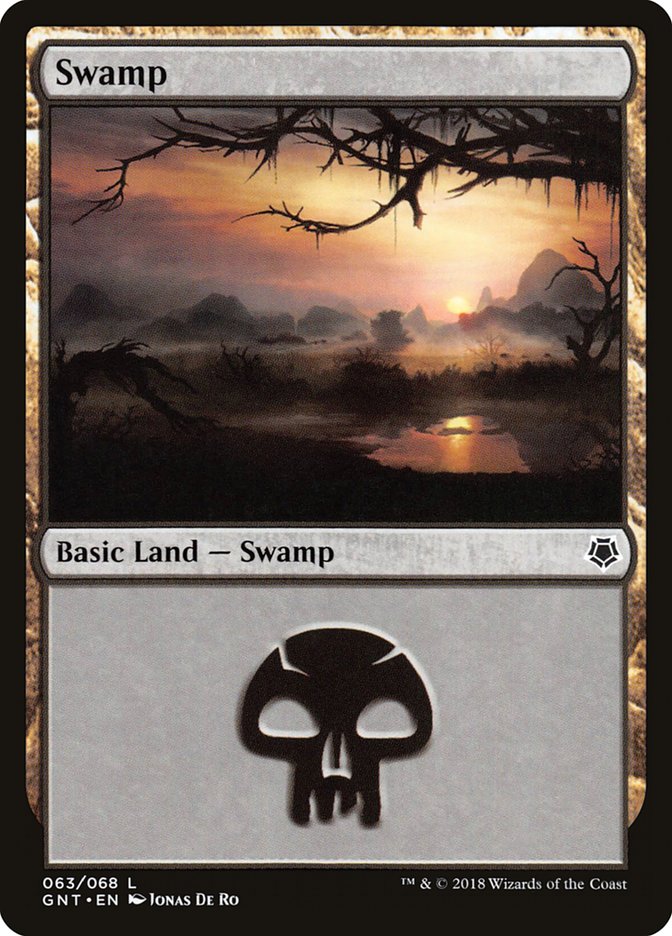 Swamp (63) [Game Night] | Card Citadel