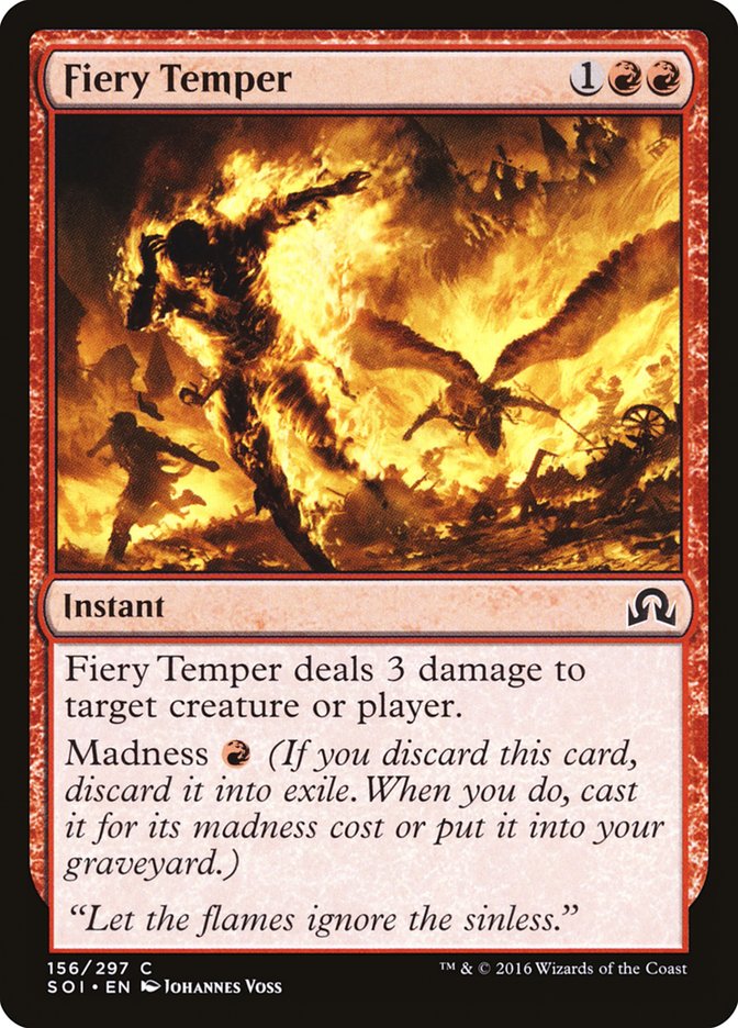 Fiery Temper [Shadows over Innistrad] | Card Citadel