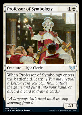 Professor of Symbology [Strixhaven: School of Mages] | Card Citadel