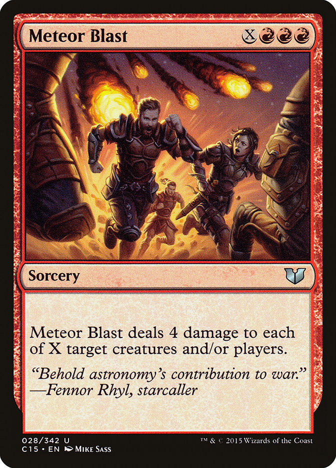 Meteor Blast [Commander 2015] | Card Citadel