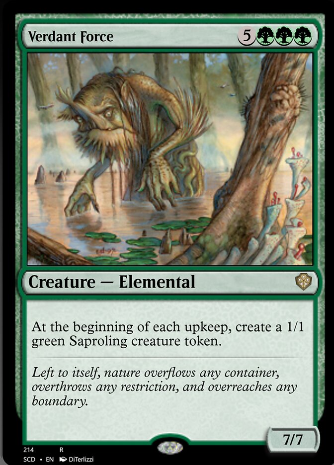 Verdant Force [Starter Commander Decks] | Card Citadel