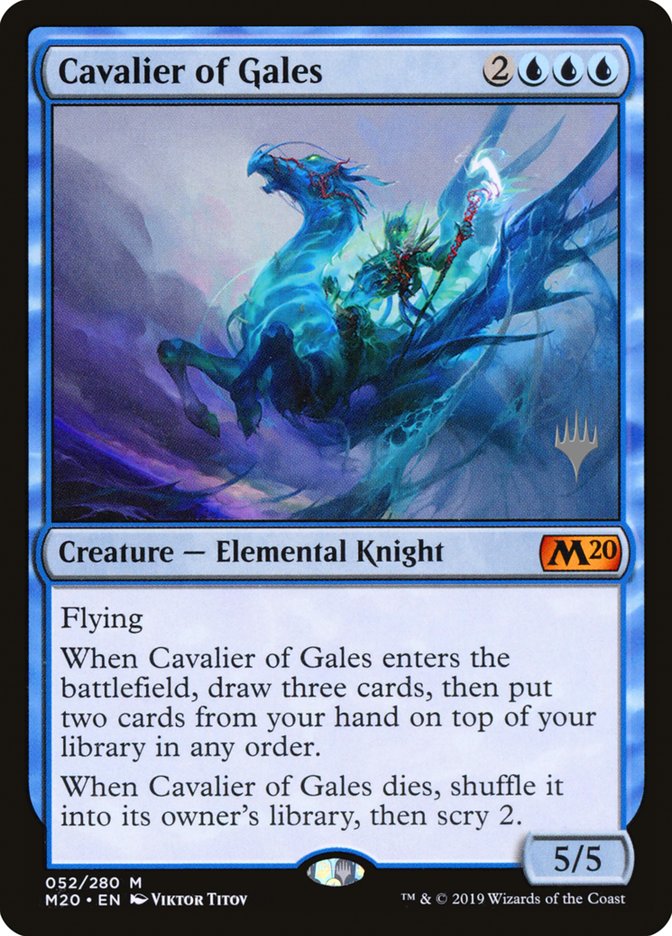 Cavalier of Gales [Core Set 2020 Promos] | Card Citadel