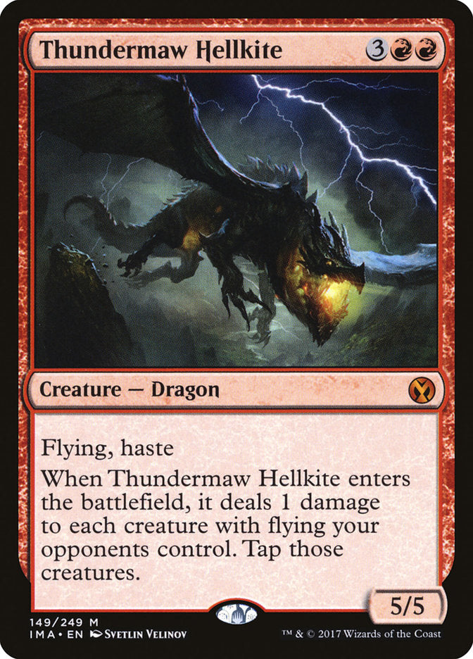 Thundermaw Hellkite [Iconic Masters] | Card Citadel