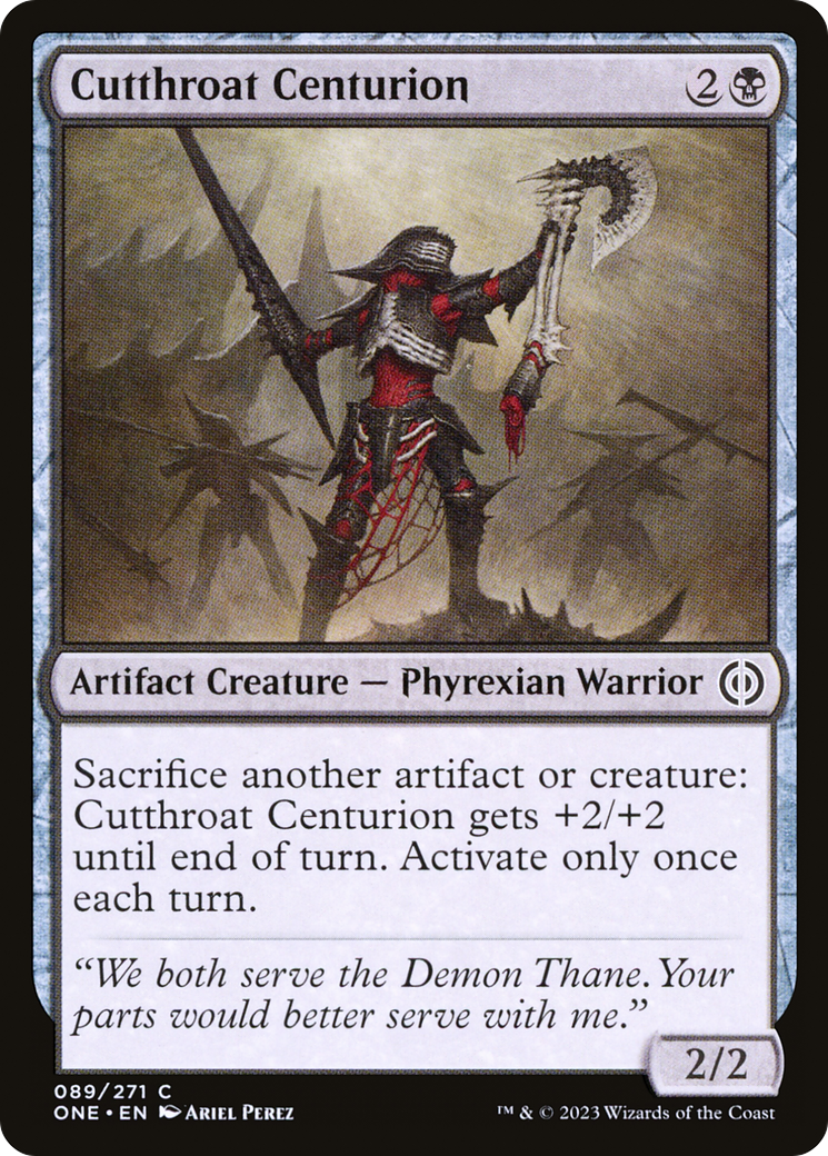 Cutthroat Centurion [Phyrexia: All Will Be One] | Card Citadel