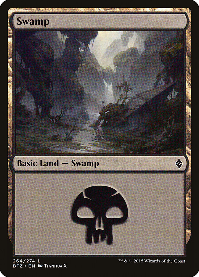 Swamp [Battle for Zendikar] | Card Citadel