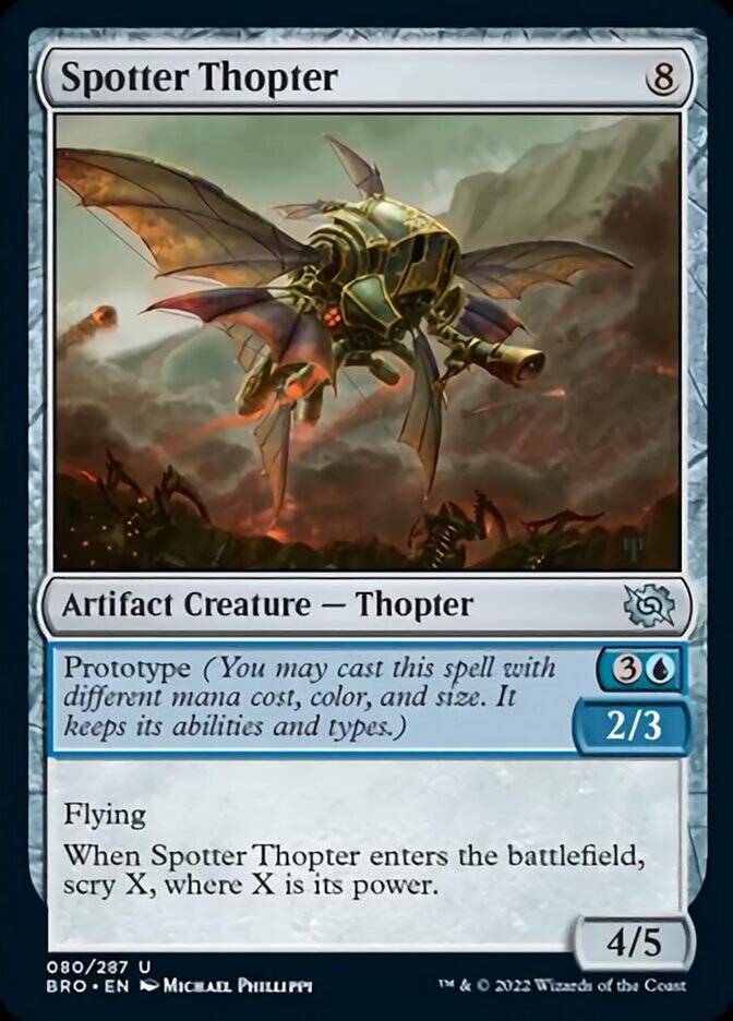 Spotter Thopter [The Brothers' War] | Card Citadel