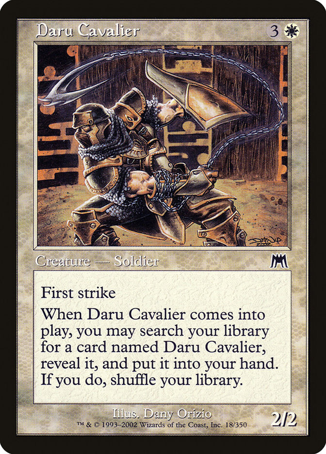 Daru Cavalier [Onslaught] | Card Citadel