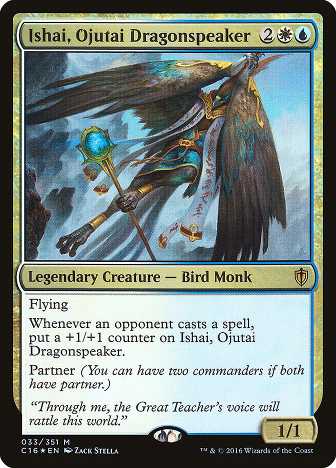 Ishai, Ojutai Dragonspeaker [Commander 2016] | Card Citadel