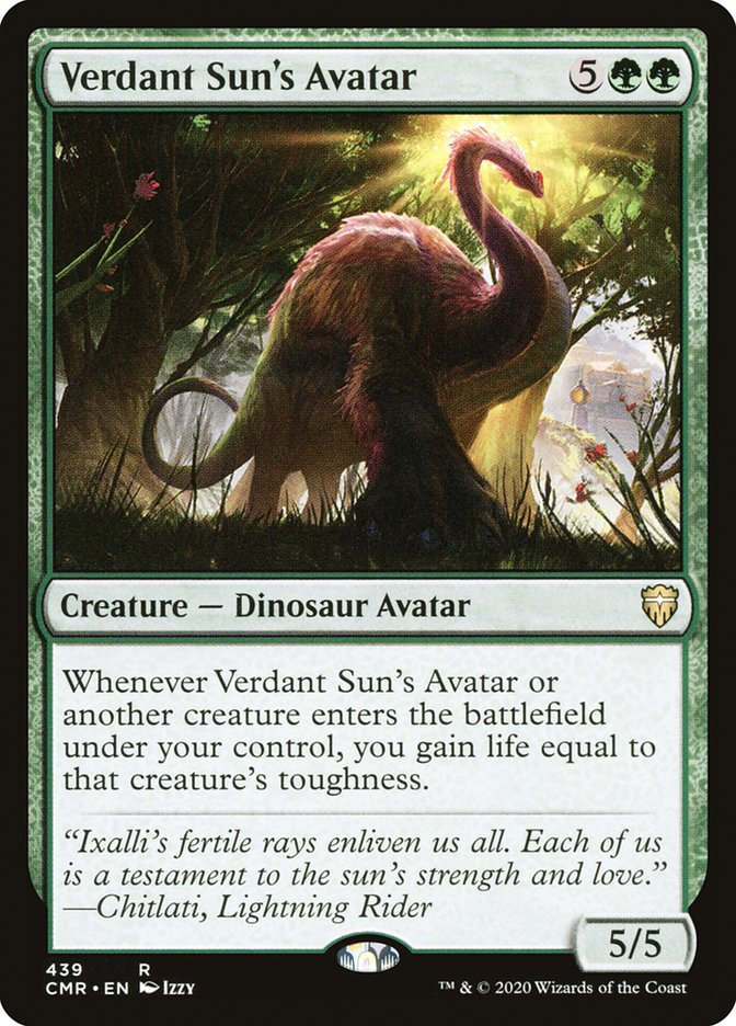 Verdant Sun's Avatar [Commander Legends] | Card Citadel