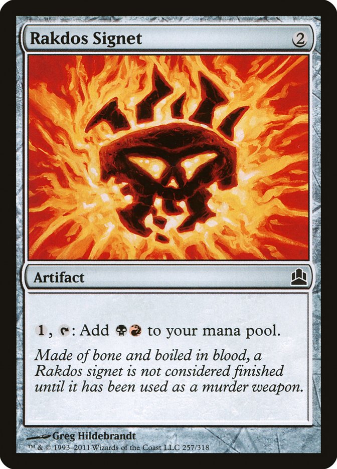 Rakdos Signet [Commander 2011] | Card Citadel