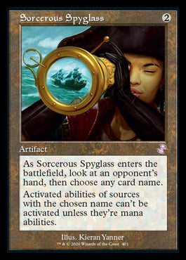 Sorcerous Spyglass (Timeshifted) [Time Spiral Remastered] | Card Citadel