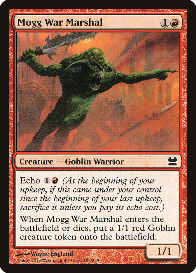 Mogg War Marshal [Modern Masters] | Card Citadel