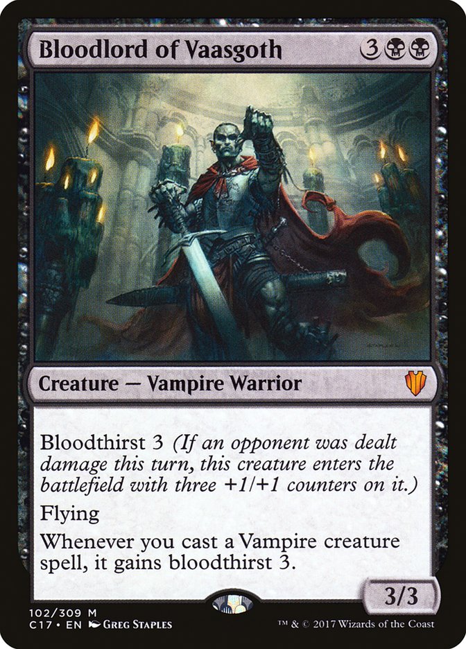 Bloodlord of Vaasgoth [Commander 2017] | Card Citadel