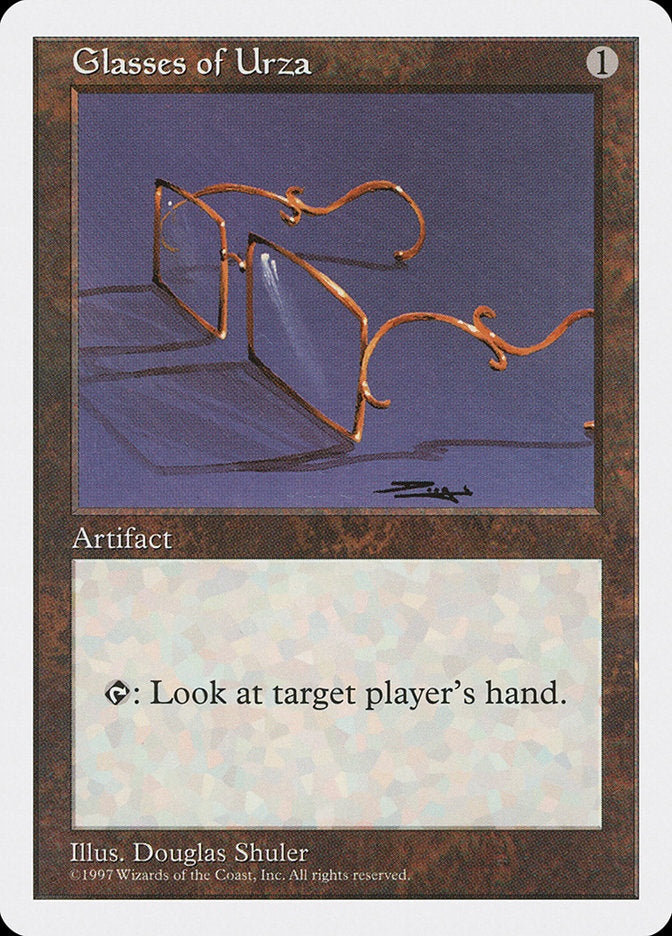 Glasses of Urza [Fifth Edition] | Card Citadel