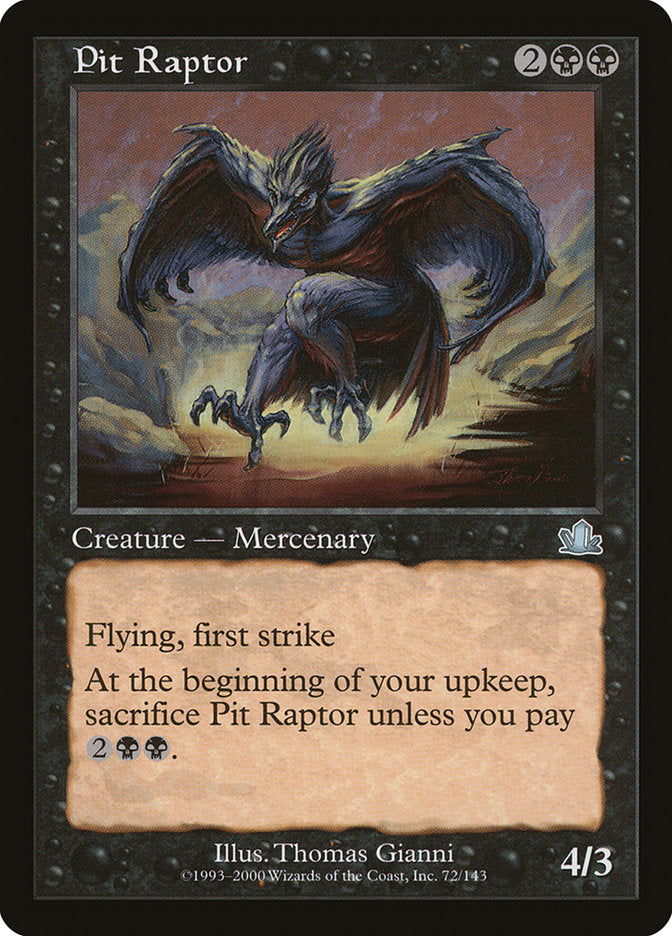 Pit Raptor [Prophecy] | Card Citadel