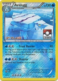 Avalugg (31/106) (League Promo 3rd Place) [XY: Flashfire] | Card Citadel