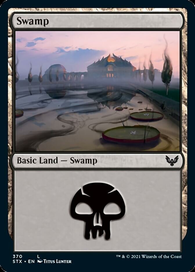 Swamp (#370) [Strixhaven: School of Mages] | Card Citadel