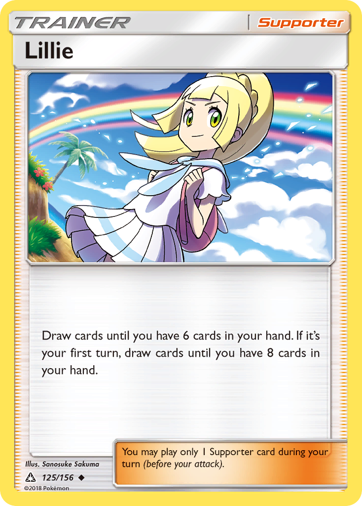 Lillie (125/156) [Sun & Moon: Ultra Prism] | Card Citadel
