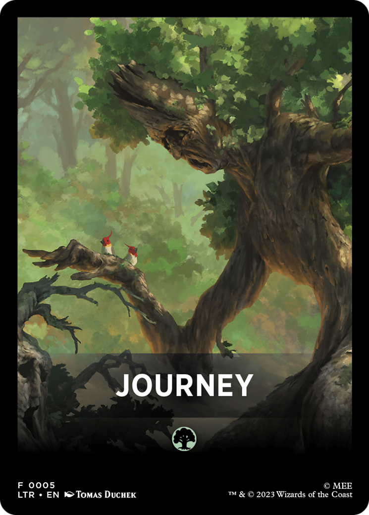 Journey Theme Card [The Lord of the Rings: Tales of Middle-Earth Tokens] | Card Citadel