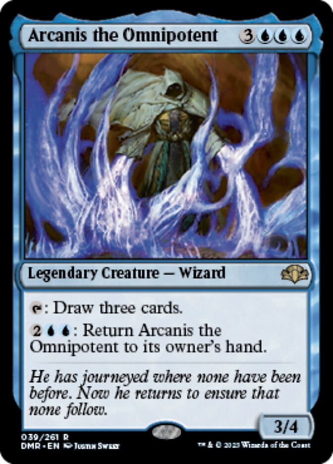 Arcanis the Omnipotent [Dominaria Remastered] | Card Citadel