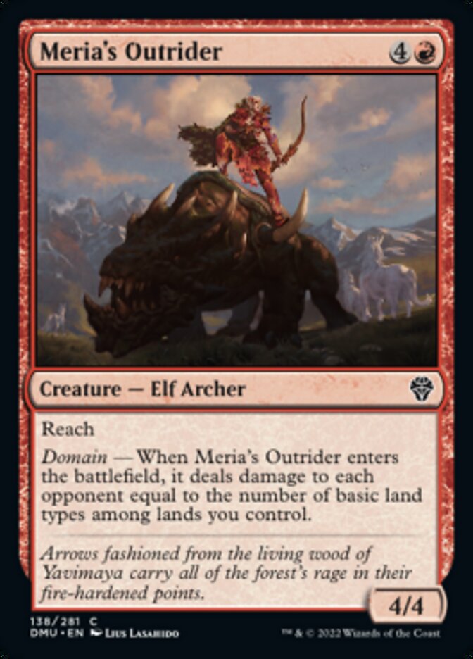 Meria's Outrider [Dominaria United] | Card Citadel