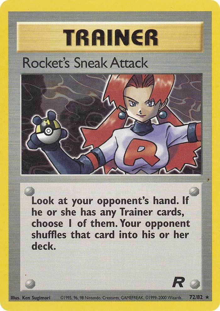 Rocket's Sneak Attack (72/82) [Team Rocket Unlimited] | Card Citadel