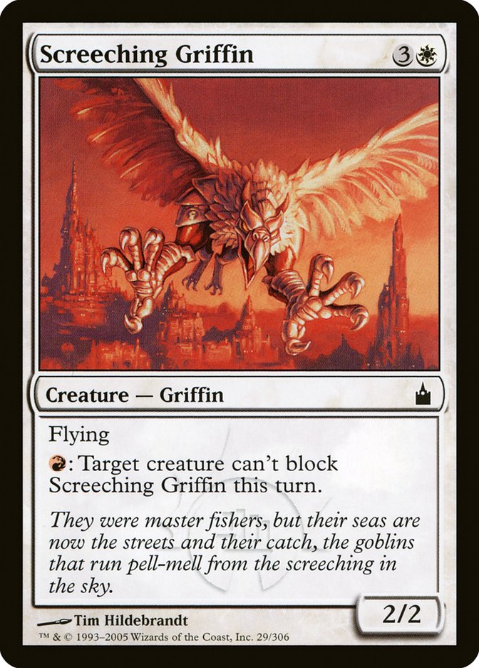 Screeching Griffin [Ravnica: City of Guilds] | Card Citadel