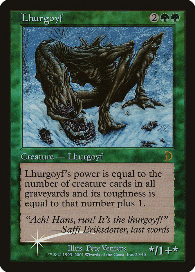 Lhurgoyf [Deckmasters] | Card Citadel