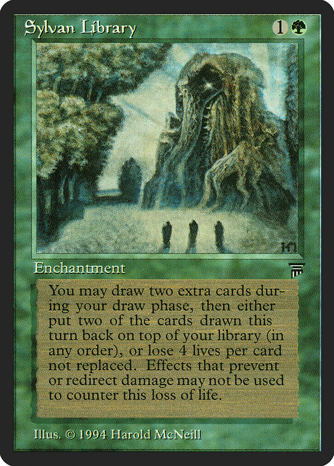 Sylvan Library [Legends] | Card Citadel