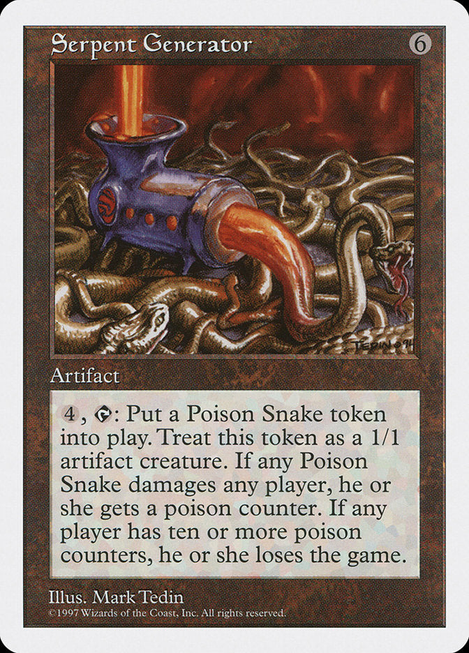 Serpent Generator [Fifth Edition] | Card Citadel