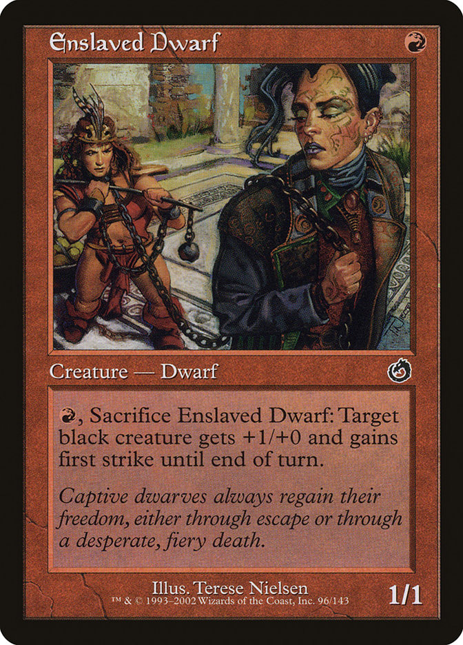 Enslaved Dwarf [Torment] | Card Citadel