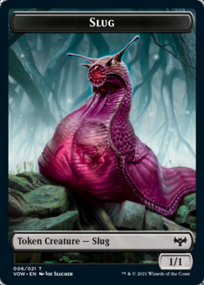 Insect // Slug Double-sided Token [Innistrad: Crimson Vow Tokens] | Card Citadel