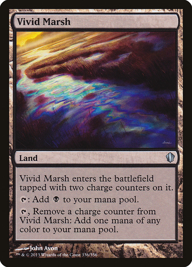 Vivid Marsh [Commander 2013] | Card Citadel