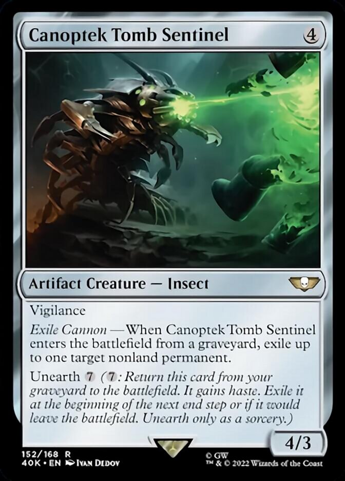 Canoptek Tomb Sentinel [Universes Beyond: Warhammer 40,000] | Card Citadel