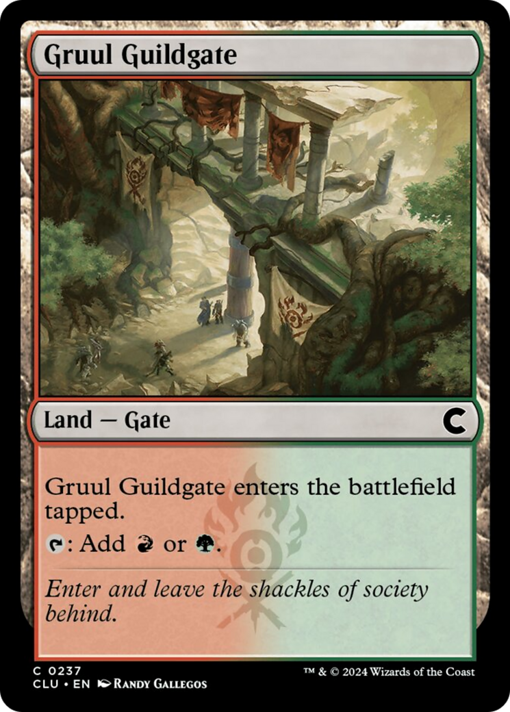 Gruul Guildgate [Ravnica: Clue Edition] | Card Citadel