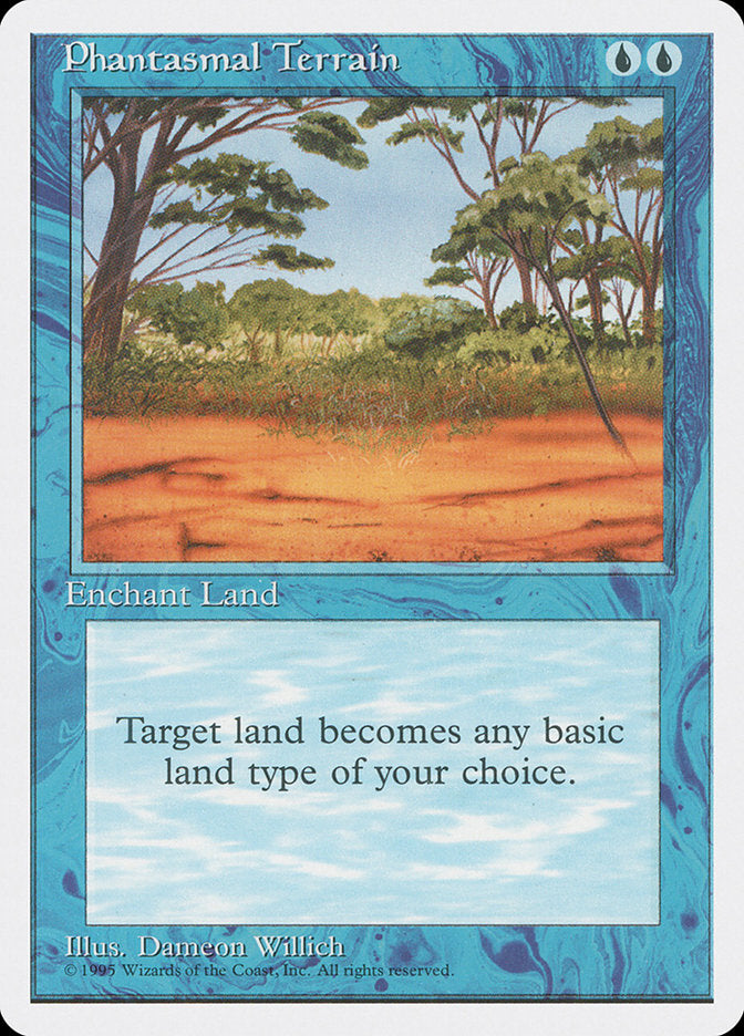Phantasmal Terrain [Fourth Edition] | Card Citadel