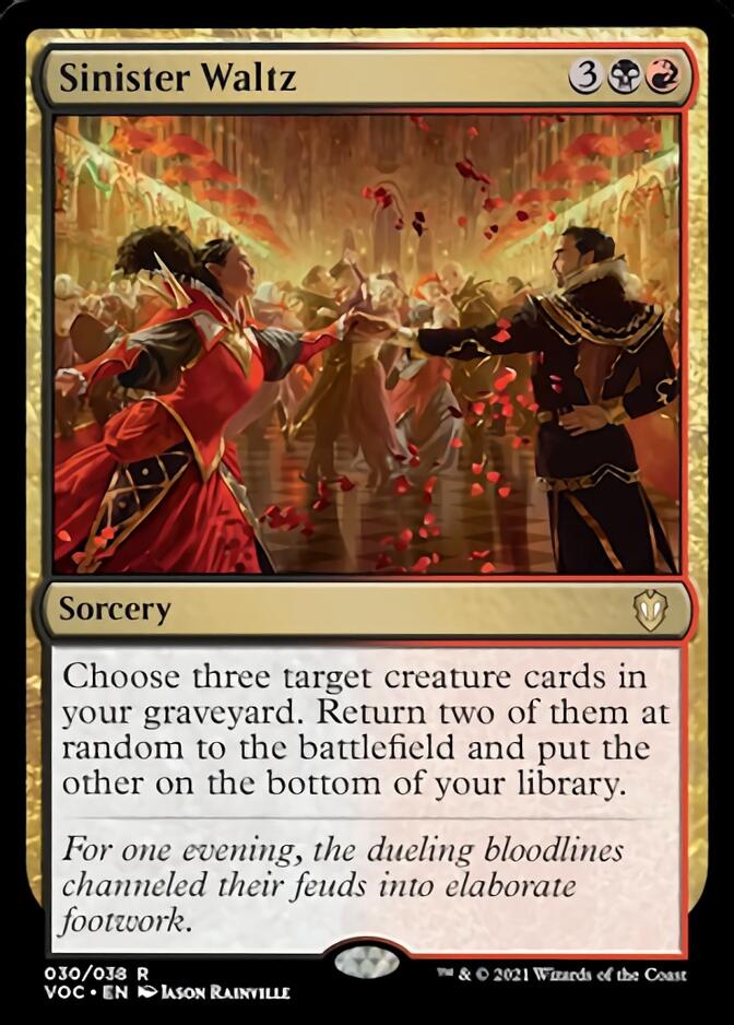 Sinister Waltz [Innistrad: Crimson Vow Commander] | Card Citadel