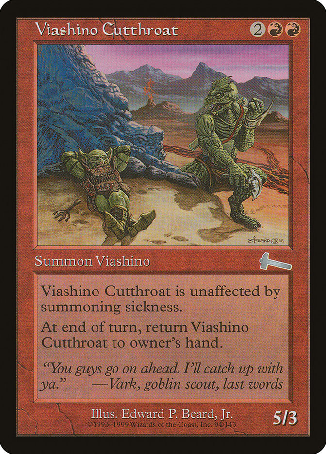 Viashino Cutthroat [Urza's Legacy] | Card Citadel