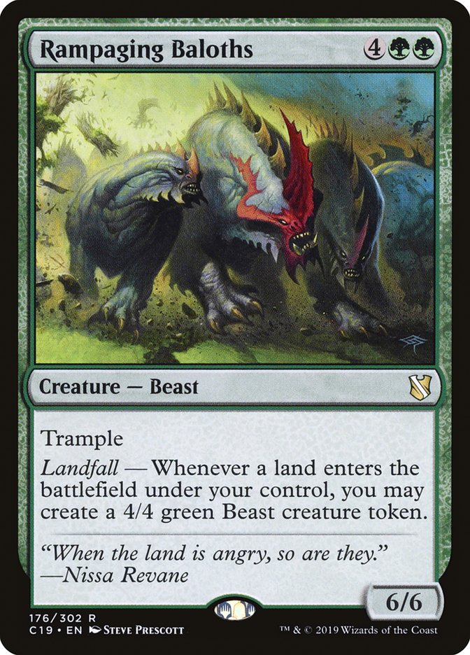 Rampaging Baloths [Commander 2019] | Card Citadel