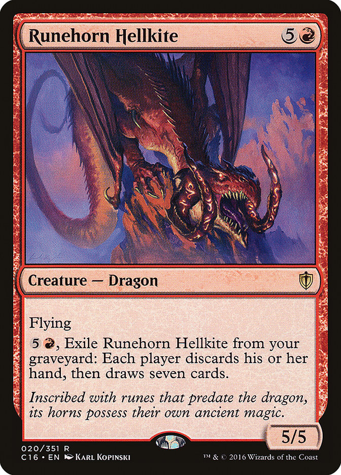 Runehorn Hellkite [Commander 2016] | Card Citadel