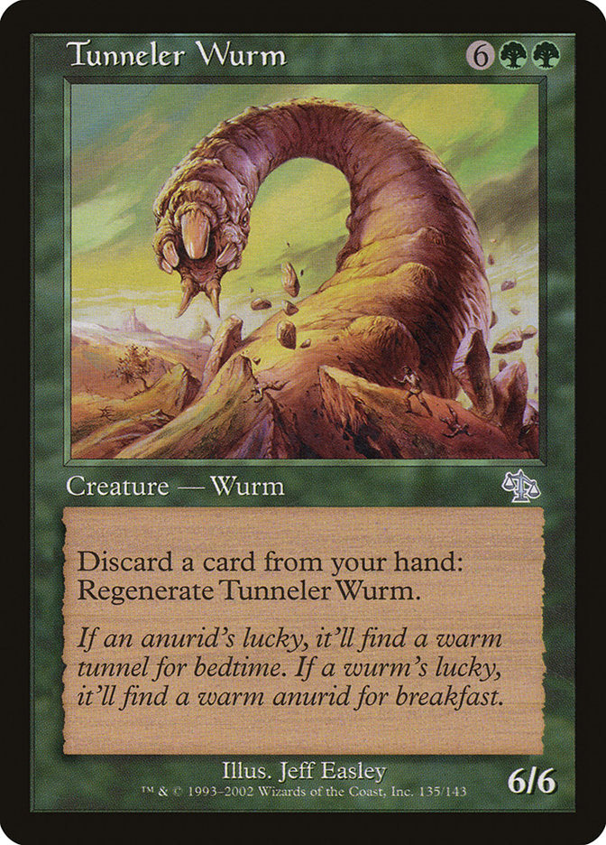 Tunneler Wurm [Judgment] | Card Citadel