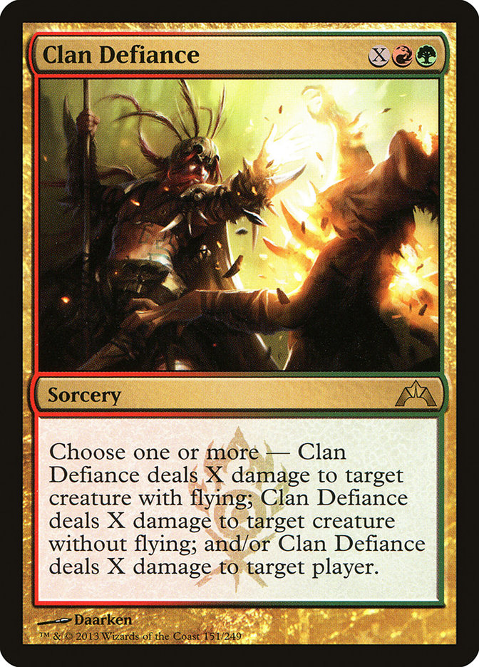 Clan Defiance [Gatecrash] | Card Citadel